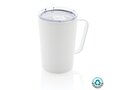 Mug moderne en acier inoxydable recyclé RCS avec couvercle