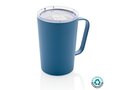 Mug moderne en acier inoxydable recyclé RCS avec couvercle 28