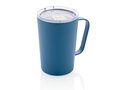 Mug moderne en acier inoxydable recyclé RCS avec couvercle 34