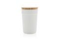 Mug 300ml en PP recyclé GRS avec couvercle en bambou FSC® 14