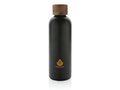 Bouteille iso en acier inoxydable recyclé certifiée RCS Wood 15