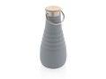 Bouteille en silicone pliable étanche 12