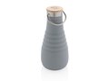 Bouteille en silicone pliable étanche 19