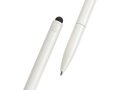 Stylo en aluminium recyclé certifié RCS avec stylet Kymi 18