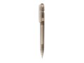 Stylo transparent en ABS recyclé et certifié GRS Devin 2