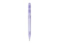 Stylo transparent en ABS recyclé et certifié GRS Devin 84