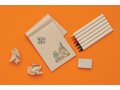 Set de 6 crayons de couleur avec carnet GRS Infinity Micki 3