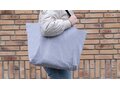 Grand sac tote en toile 240 g/m² recyclée non teintée Aware™ 10