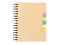 Carnet de notes A5 Kraft avec notes autocollantes 4