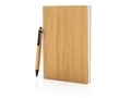 Set carnet de notes A5 et stylo en bambou