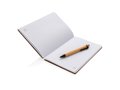 Set carnet de notes A5 et stylo en bambou 2