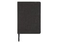 Carnet de notes B6 avec bord noir et finition tissu 20