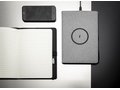 Housse à carnet A5 en rPET avec chargeur à induction 5W Air 11