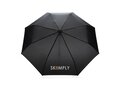 Mini parapluie 20.5" rPET 190T poignée bambou Impact AWARE™ 10