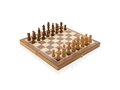 Jeu d'échecs pliable en bois FSC®