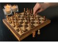 Jeu d'échecs pliable en bois FSC® 8