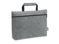 RPET felt zippered laptop bag