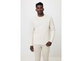 Pull à col rond en coton recyclé non teinté Iqoniq Denali 25