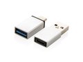 Set d'adaptateurs USB A et USB C