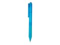 Stylo X9 finition givré avec grip silicone 3