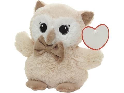 Hibou en peluche