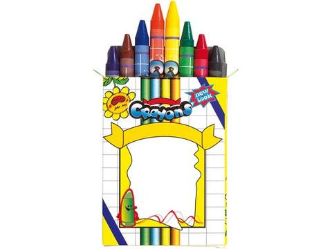 Set de 8 crayons de cire