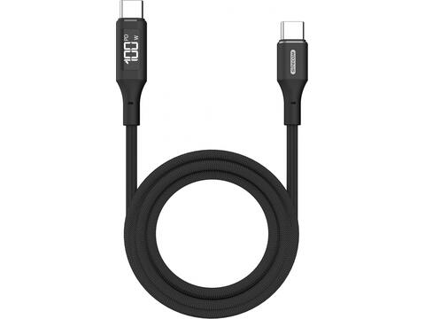 Sitecom CA-1005 USB-C to USB-C Power cable with LED display