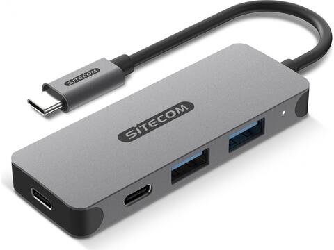 Sitecom  USB-C to 2x USB-A + 2x USB-C Hub