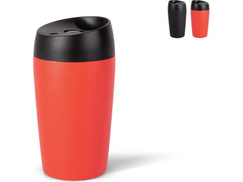 Mug de voyage Sagaform Loke avec finition caoutchoutée 240ml