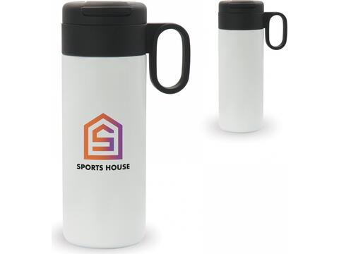 Mug Isotherme Flow avec poignée. Impression en sublimation 400ml