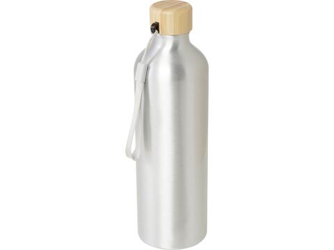 Bouteille d'eau Malpeza de 770 ml en aluminium recyclé certifié RCS