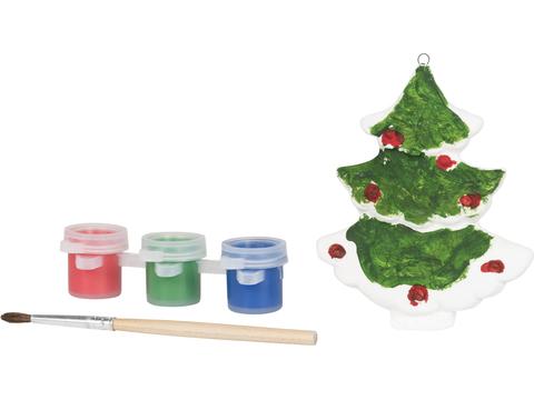 Peindre un arbre de Noël