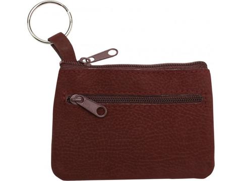 Porte-monnaie Alcantara extra zip