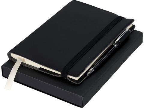 Carnet avec coffret cadeau stylo