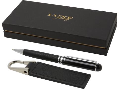 Coffret cadeau Verse avec stylo bille et porte-clés