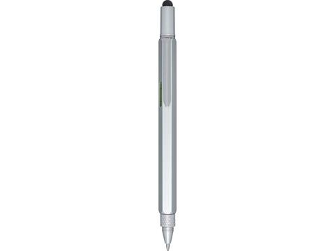 Stylo multifonction Dora en aluminium recyclé