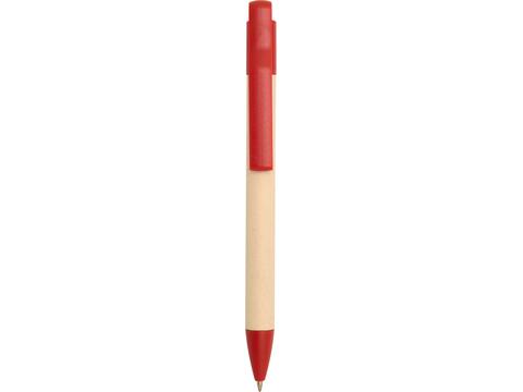 Stylo bille Liliana en papier de canne à sucre (encre bleue)