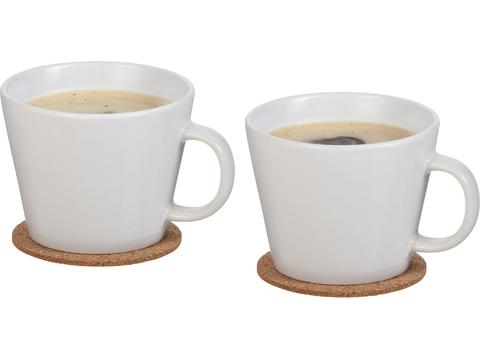 Set de 2 tasses avec sous tasse Hartley