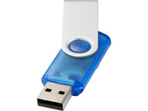 Clé USB Rotative translucide