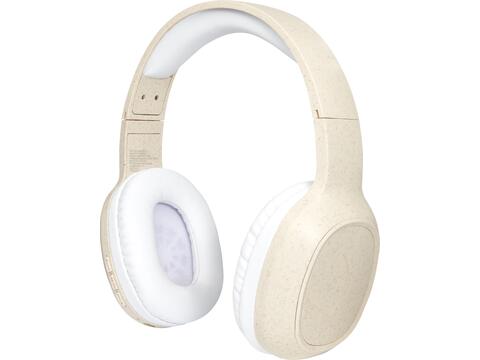 Casque Bluetooth® Riff en paille de blé avec microphone