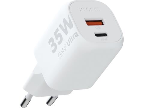 Chargeur mural Xtorm XEC035 GaN² Ultra de 35 W