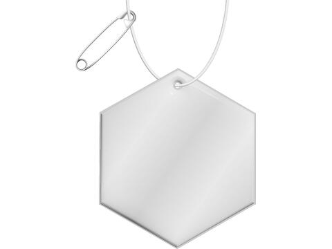 Attache hexagonale légère RFX™ H-12 en PVC réfléchissant