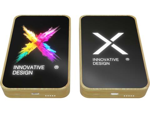 SCX.design P26 15 W 5000 mAh houten MagSafe powerbank