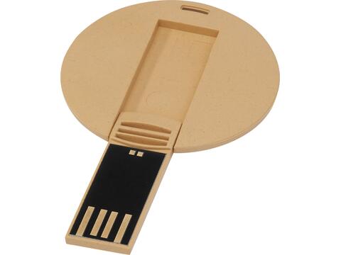 Clé USB biodégradable ronde