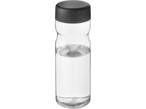 Bouteille H2O Base 650 ml avec couvercle vissé