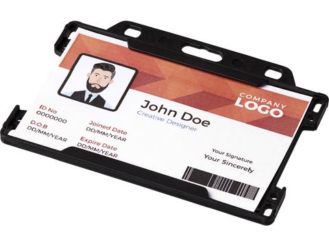 Porte-cartes Vega en plastique