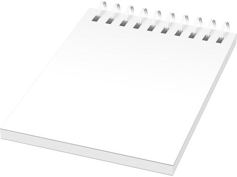 Cahier Desk-Mate® A6 à spirale avec couverture polypropylène