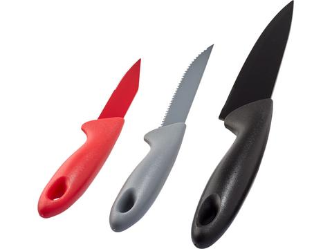 Set de 3 couteaux