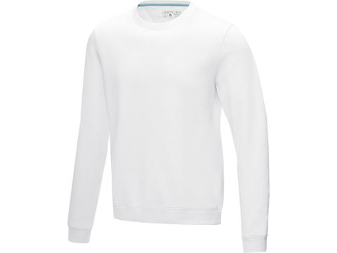 Sweat à col rond Jasper bio GOTS recyclé GRS homme