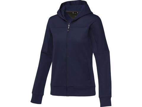 Veste Nubia en tricot performance à fermeture zippée intégrale pour femme